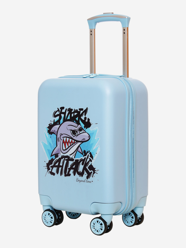 Чемодан детский BEYOND TIME R145 Акула голубой