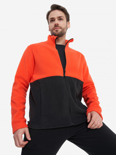 Джемпер флисовый мужской Northland арт. 139203 красный/черный цвет