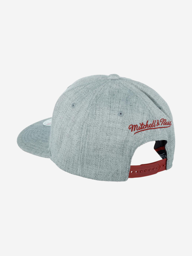 Бейсболка MITCHELL NESS HHSS3273-MHEYYPPPGYHT Miami Heat NBA (серый)