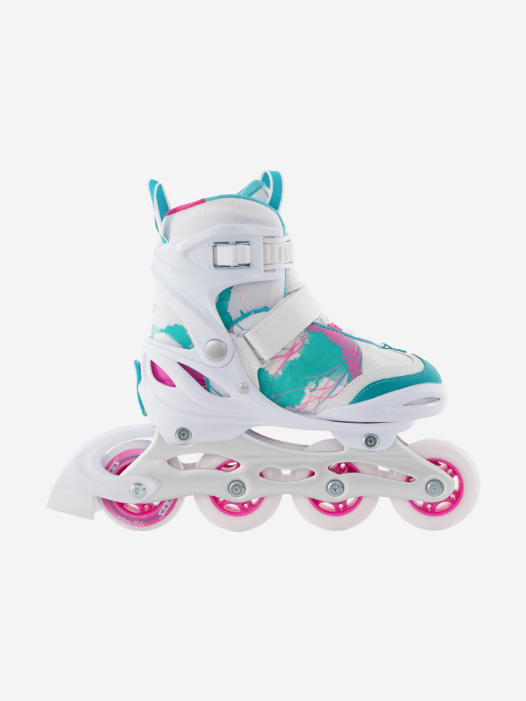 Роликовые коньки детские раздвижные Roces Yuma Girl