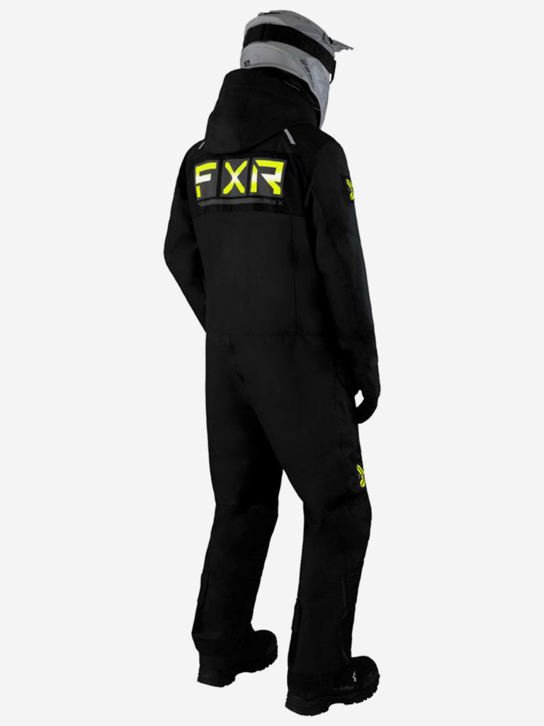 Комбинезон снегоходный FXR Recruit Lite без утеплителя, мужской, Black/Hi Vis, размер 2XL