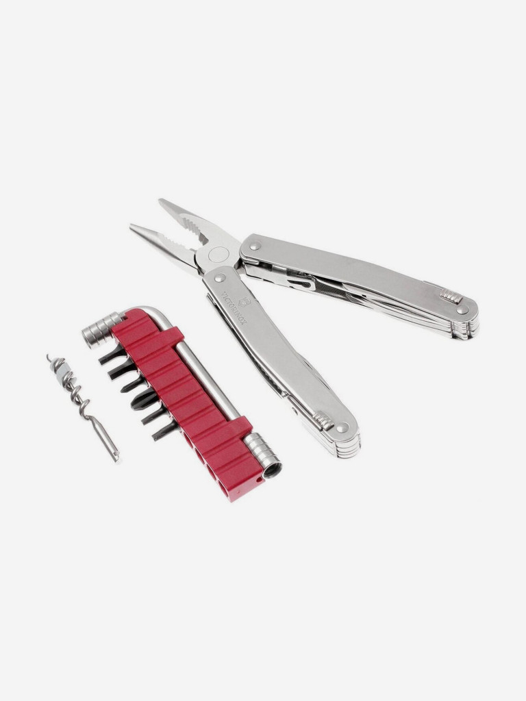 Мультиинструмент складной Victorinox SwissTool Spirit X Plus, 105 мм, 35 функций, нейлоновый чехол