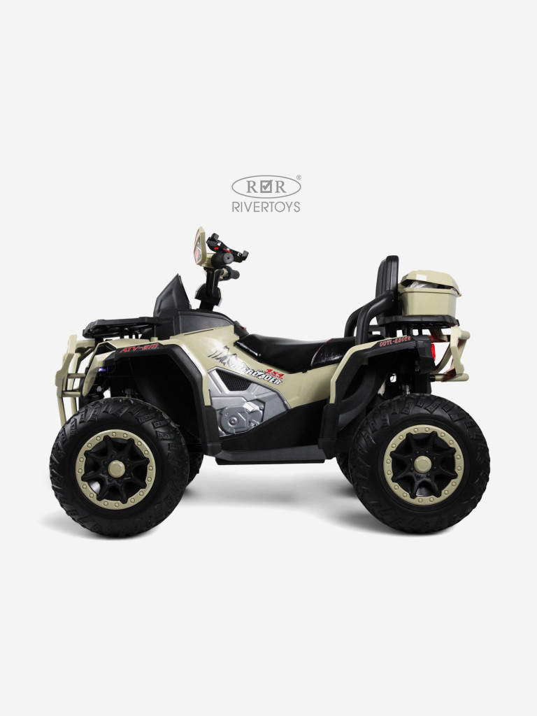 Детский электроквадроцикл RIVERTOYS Z111ZZ бежевый