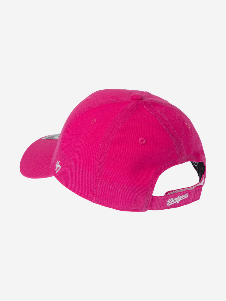 Бейсболка 47 BRAND B-MVP12WBV-MAG Los Angeles Dodgers MLB (розовый)