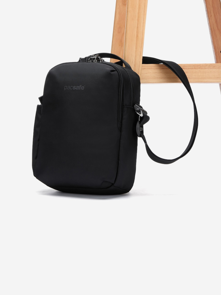 Сумка антивор Pacsafe V Tour Crossbody, Jet Black, 7 л.