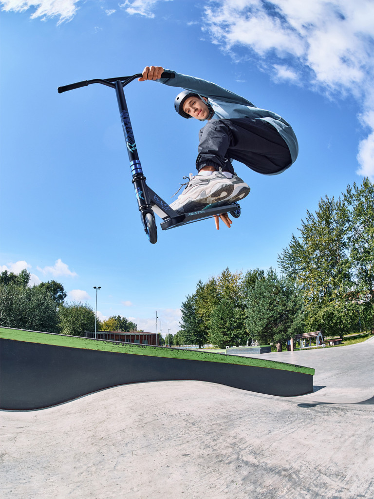 Самокат Reaction Stunt 2.0, 100 мм