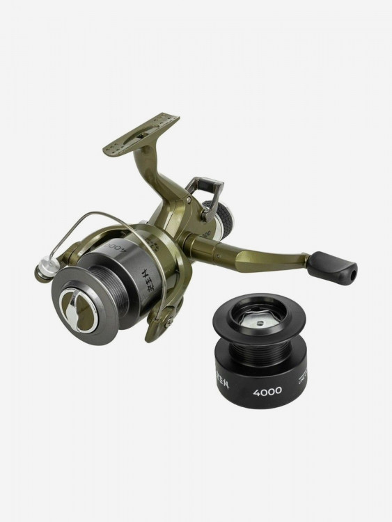 Катушка безынерционная Helios ZEN 4000 BR 1 подшипник + запасная шпуля