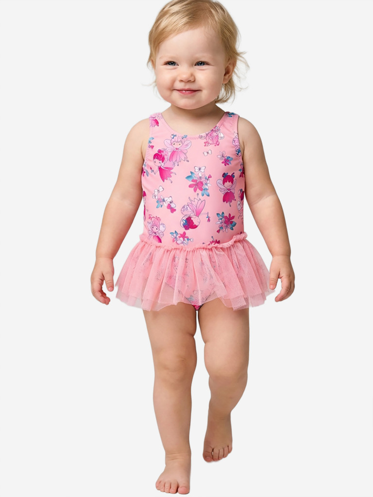 Купальник слитный для девочек PlayToday