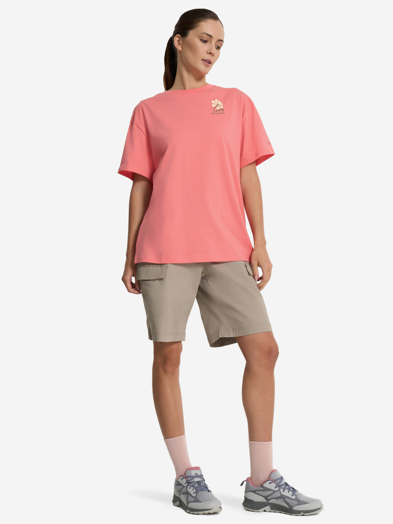 Футболка женская оверсайз Columbia Rolling Bend Graphic Oversized Tee