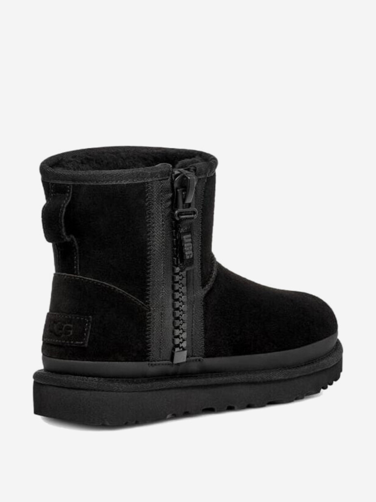 Ботинки утепленные UGG Classic Mini Zipper Tape Logo