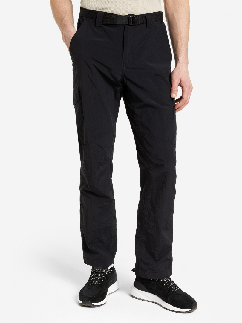 фото Брюки мужские columbia silver ridge cargo pant, черный