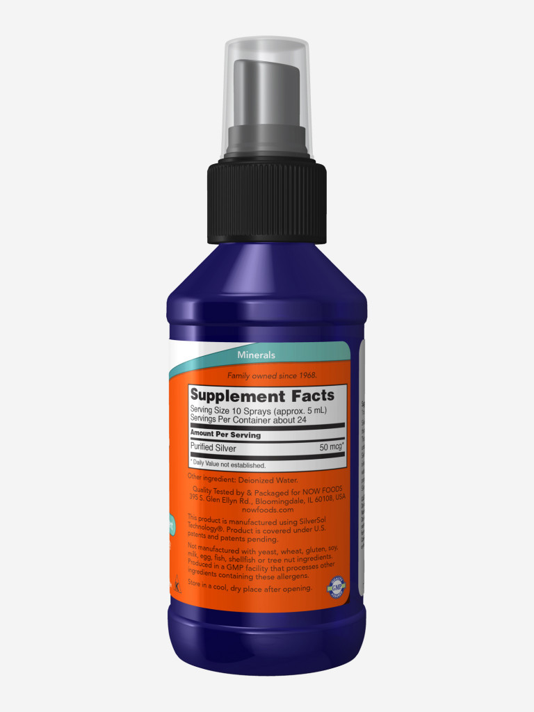NOW Коллоидное серебро 118 мл