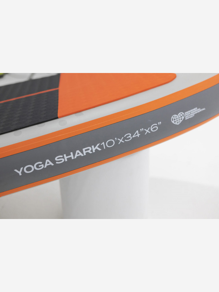 Сапборд надувной двухслойный Shark Yoga 10x34, 305x86x15 см