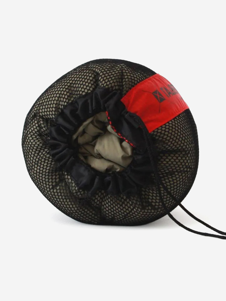 Мешок сетчатый MESH SACK 5, черный-красный