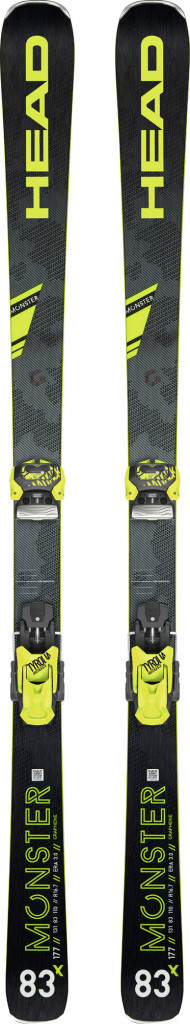 Горные лыжи Head Monster 83 TI + крепления Attack 13 GW