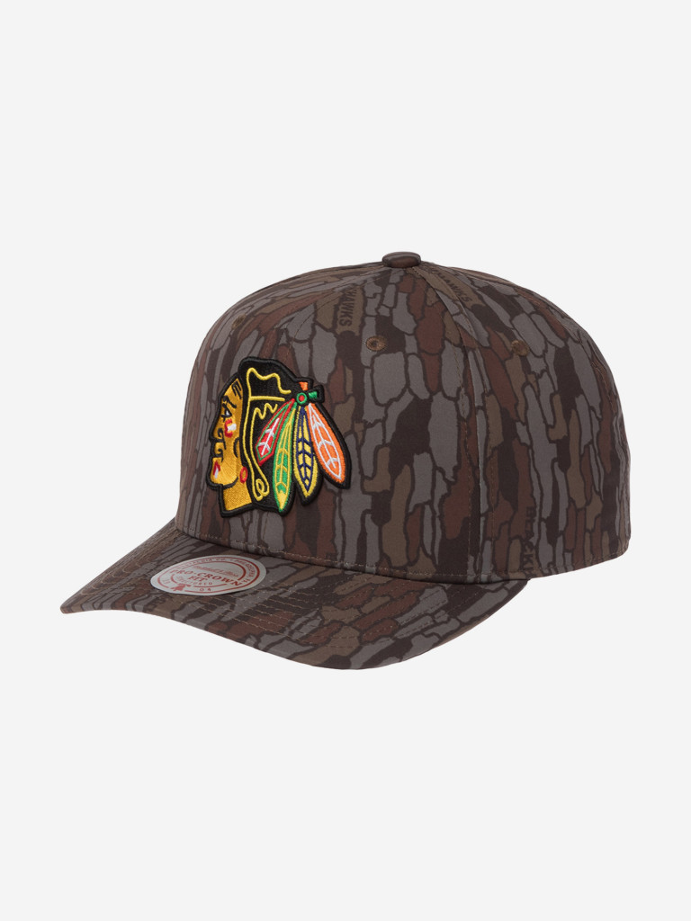 Бейсболка MITCHELL NESS HP15005-CBHCAMO Chicago Blackhawks NHL