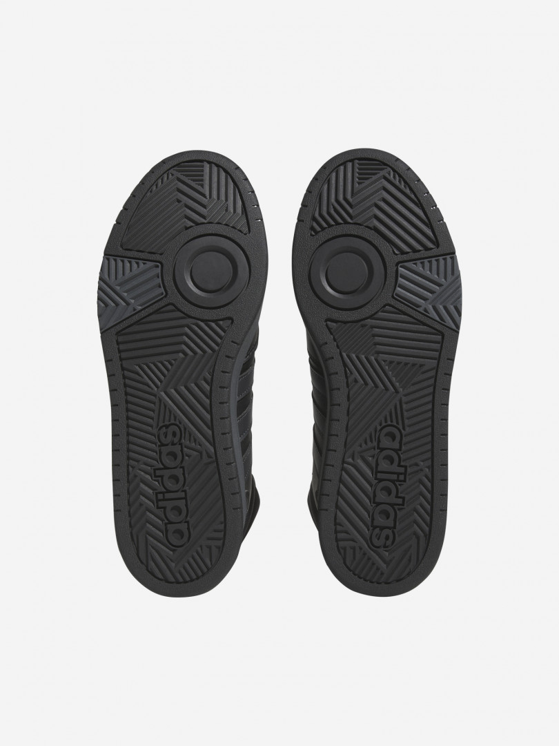 фото Кеды утепленные мужские adidas hoops 3.0 mid wtr, черный