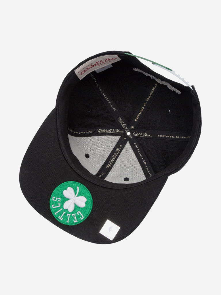 Бейсболка MITCHELL NESS HHSS5469-BCEYYPPPBLCK Boston Celtics NBA