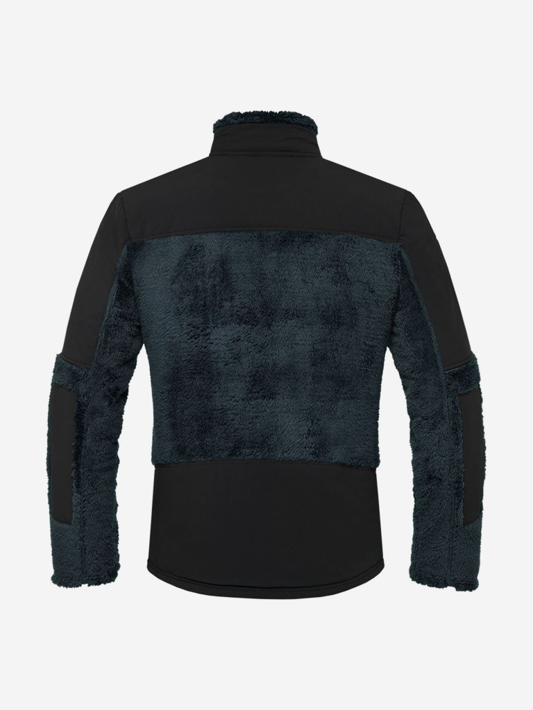 Кофта мужская HUT BORON на молнии для охоты, тёмно-серый / чёрный