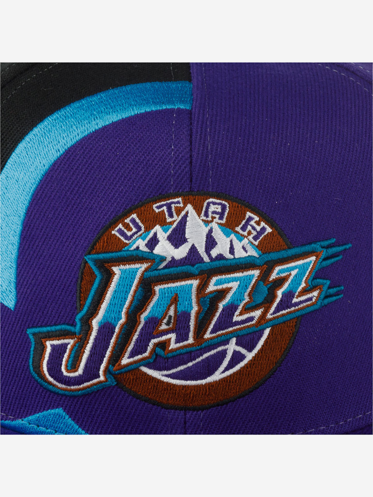Бейсболка с прямым козырьком MITCHELL NESS HHSS2992-UJAYYPPPPURP Utah Jazz NBA (фиолетовый)