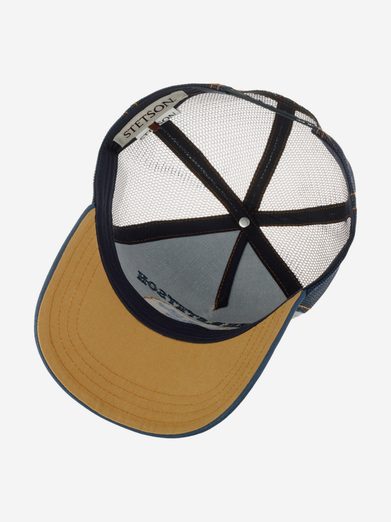 Бейсболка с сеточкой STETSON 7751101 TRUCKER CAP BEAR (голубой)