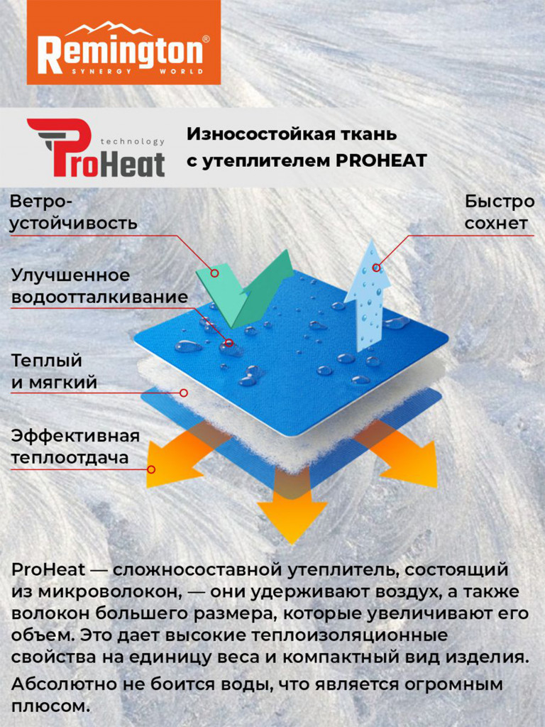 Куртка Remington Heat Strategy Dark Blue