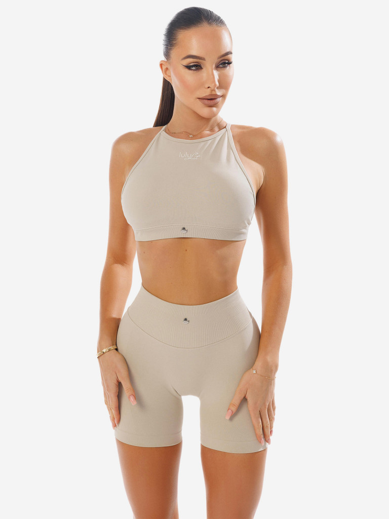 Топ женский Lululit с открытой спиной Chic Seam
