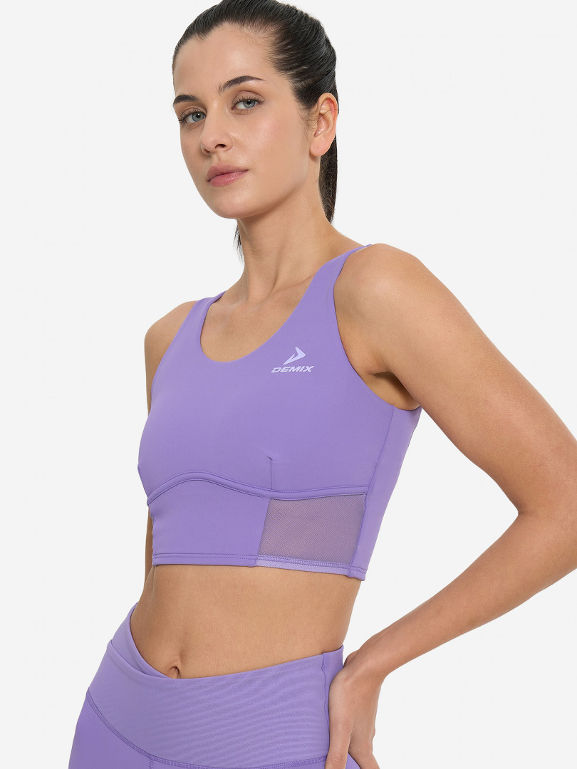 фото Спортивный топ бра demix musefit gym, синий