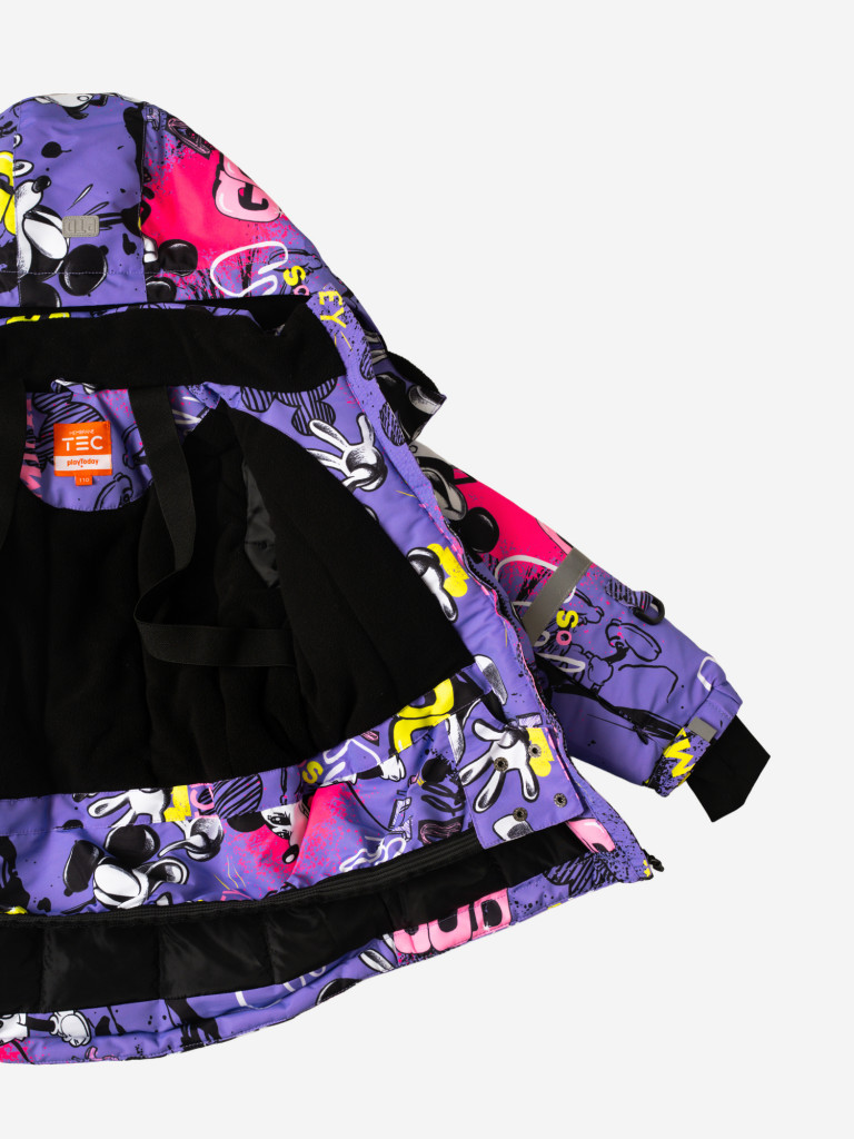 Комплект зимний для девочек: куртка, полукомбинезон PlayToday