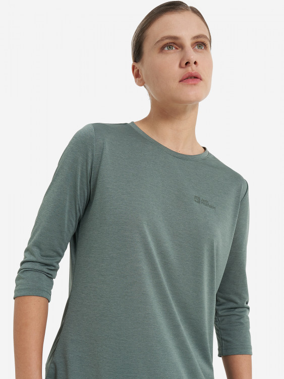 Лонгслив женский Jack Wolfskin Crosstrail