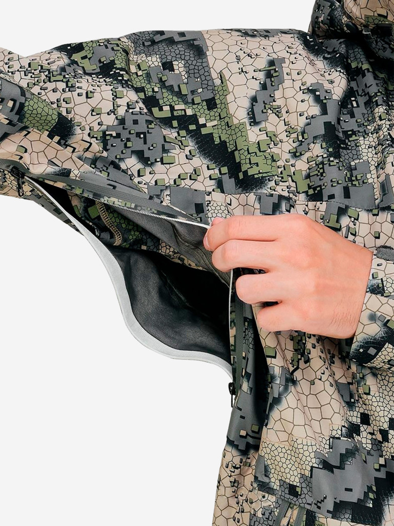 Костюм демисезонный Nisus Phantom (куртка+брюки) для рыбалки и охоты