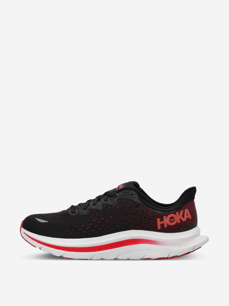 Кроссовки мужские Hoka One One Kawana черный/красный/белый цвет — купить за  14399 руб. со скидкой 40 %, отзывы в интернет-магазине Спортмастер