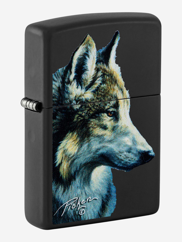 Зажигалка бензиновая ZIPPO 48598 Wolf Linda Picken
