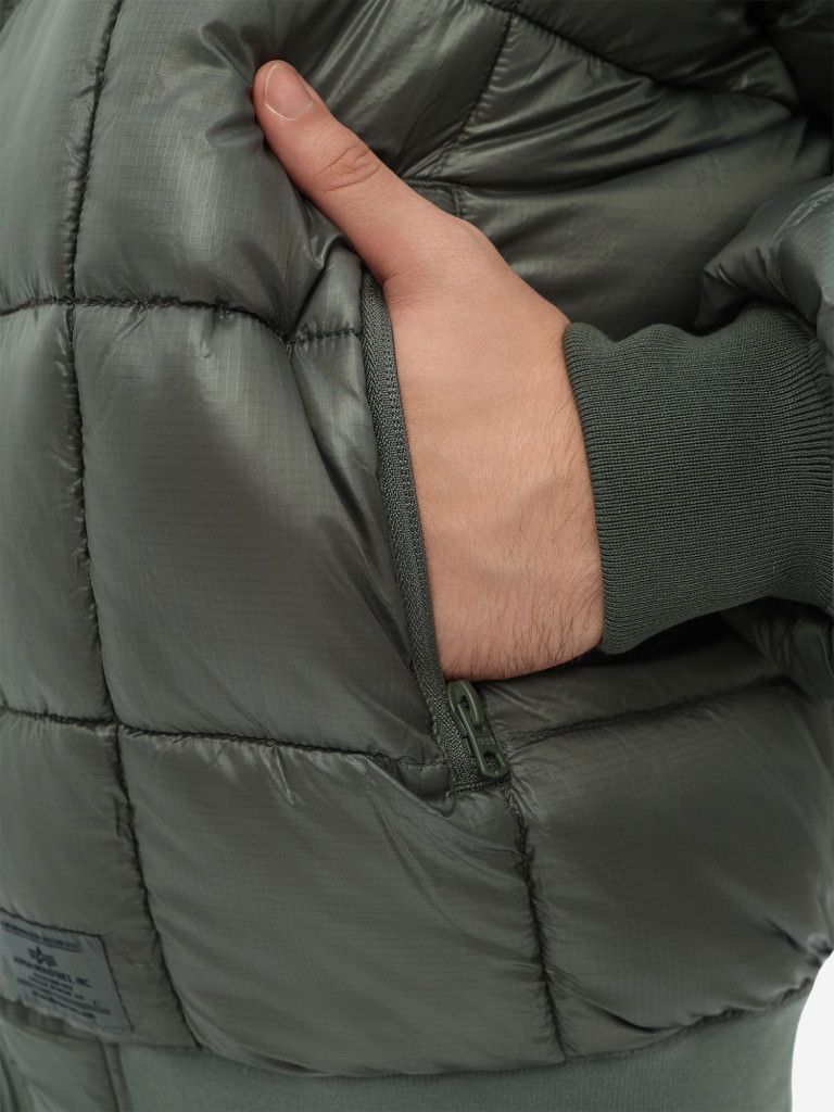 Бомбер зимний пуховый мужской MA-1 Puffer Alpha Industries