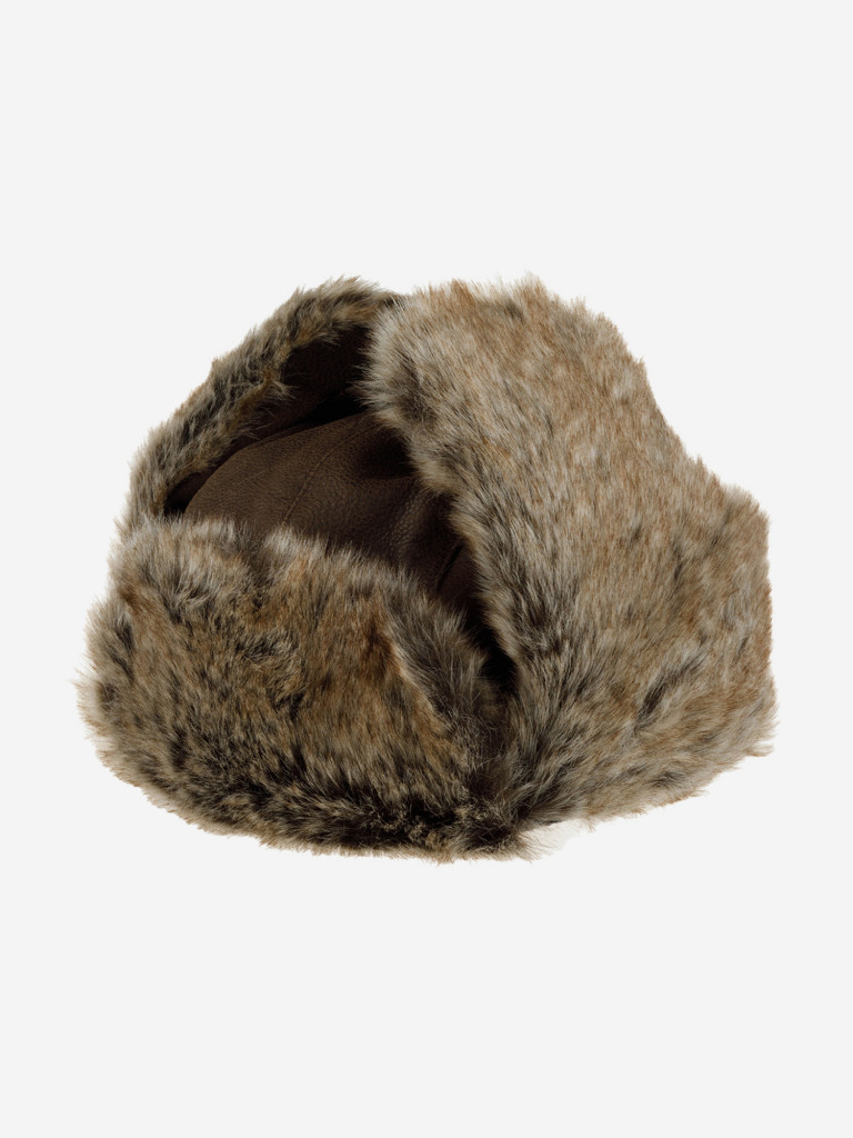 Шапка-ушанка STETSON 9297303 BOMBER CAP COWHIDE (коричневый)