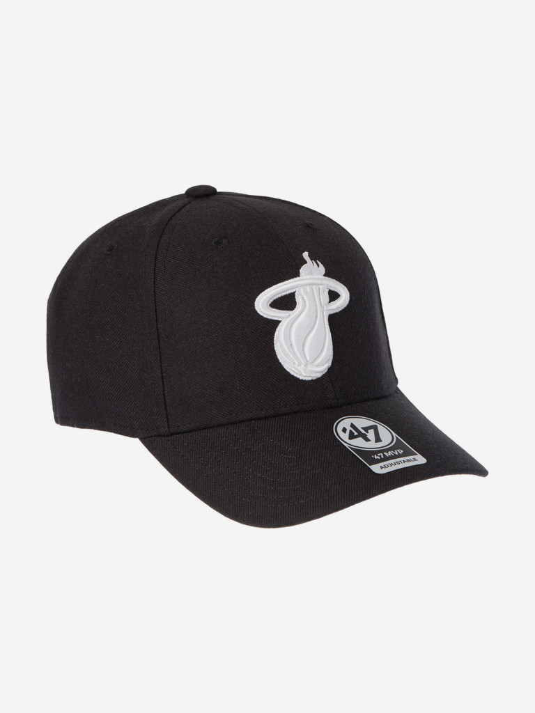 Бейсболка 47 BRAND K-MVP27WBV-BKA Miami Heat NBA (черный)