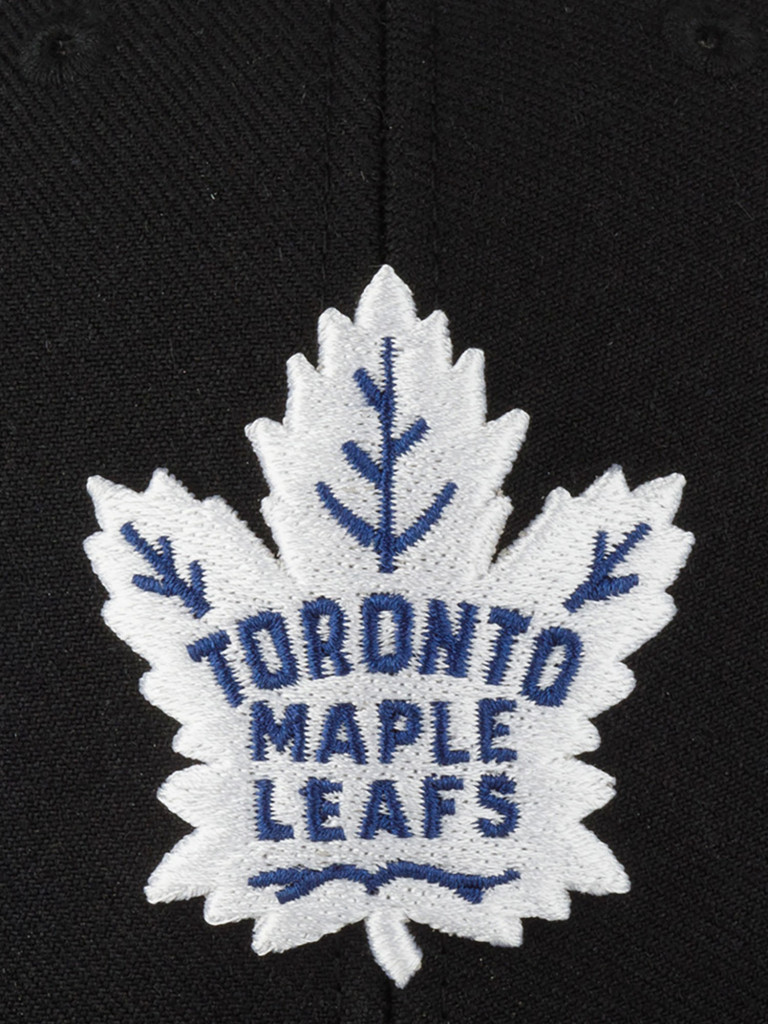 Бейсболка 47 BRAND H-MVP18WBV-BKC Toronto Maple Leafs NHL (черный)