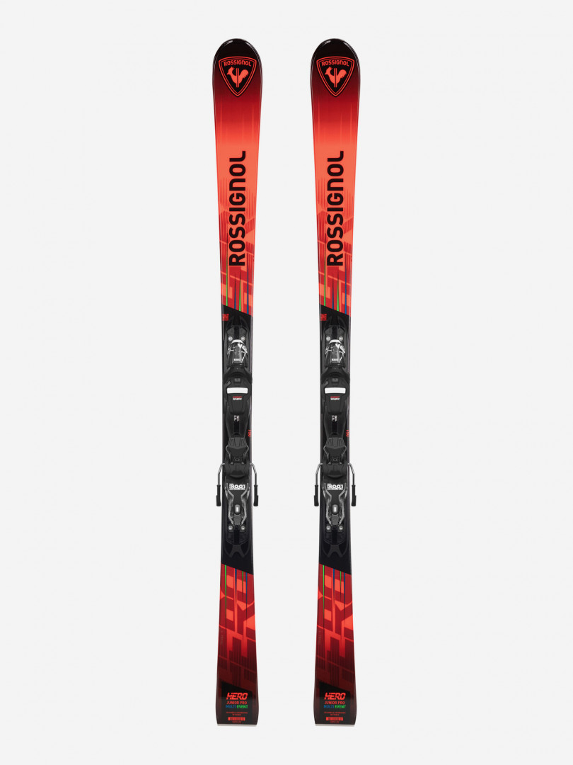 Горные лыжи детские Rossignol Hero JR Multi Event крепления XPJR7 Красный 44999₽