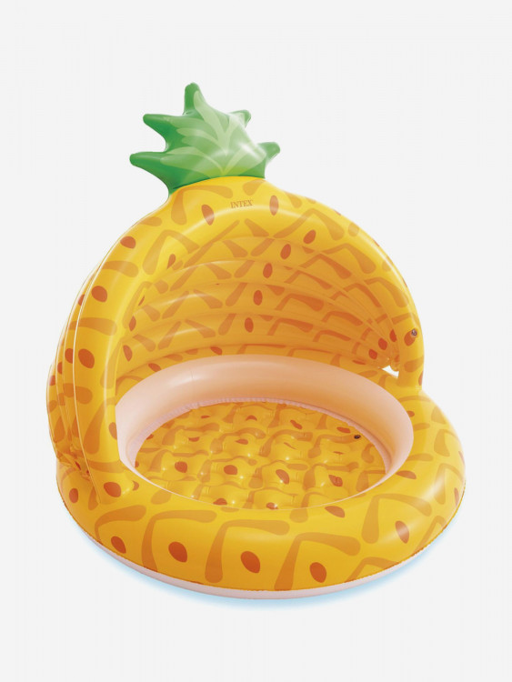 Детский надувной бассейн с навесом Intex 58414 "Ананас" (102х94см) 1-3 года