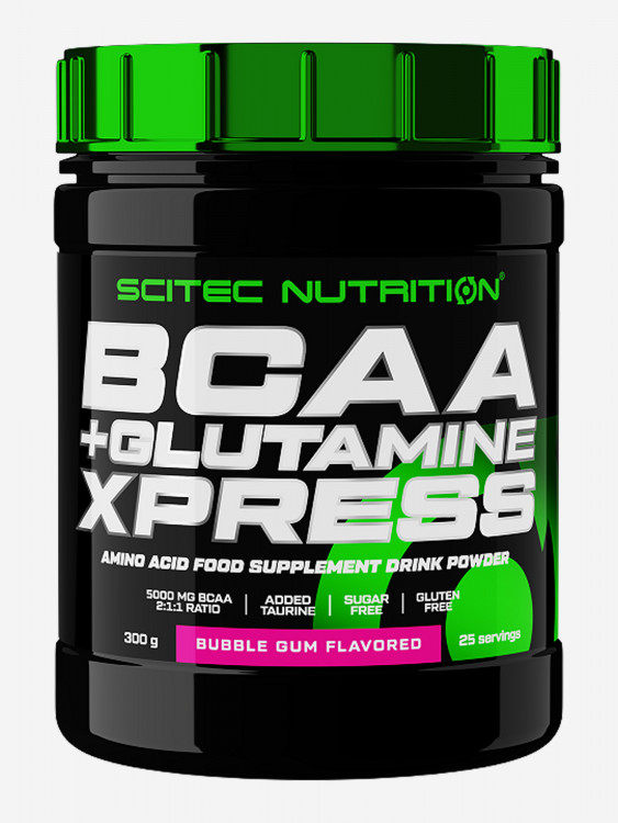 Аминокислоты Scitec Nutrition BCAA+GLUTAMINE XPRESS Bubble 300 грамм