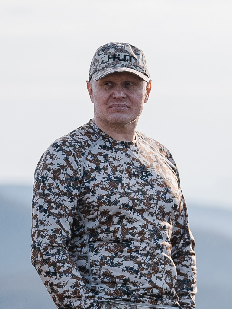 Лонгслив мужской H.U.T. VORGA для охоты, камуфляж