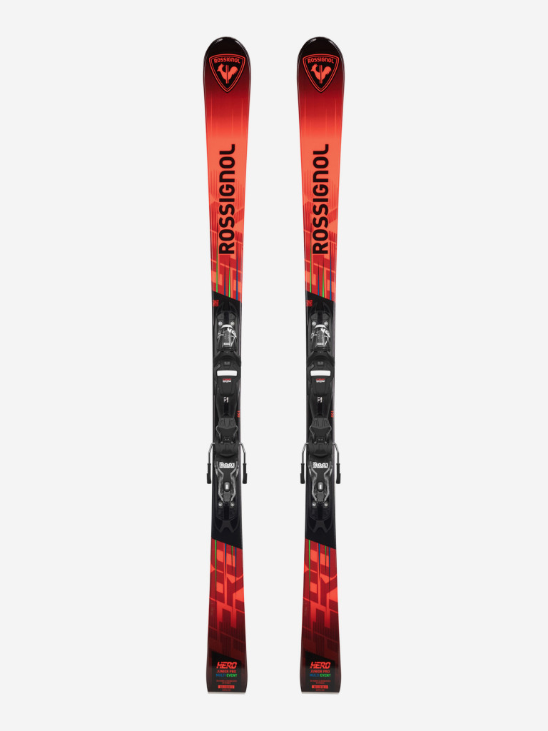 Горные лыжи детские Rossignol Hero JR Multi Event + крепления XPJR7