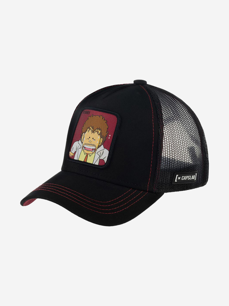 Бейсболка с сеточкой CAPSLAB CL/DRS/1/SEN1 Dr Slump Senbei (черный)