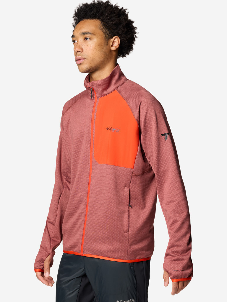 Джемпер флисовый мужской Columbia Triple Canyon Grid Fleece Fz II