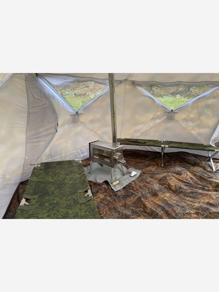 Всесезонная палатка Куб Гексагон Берег