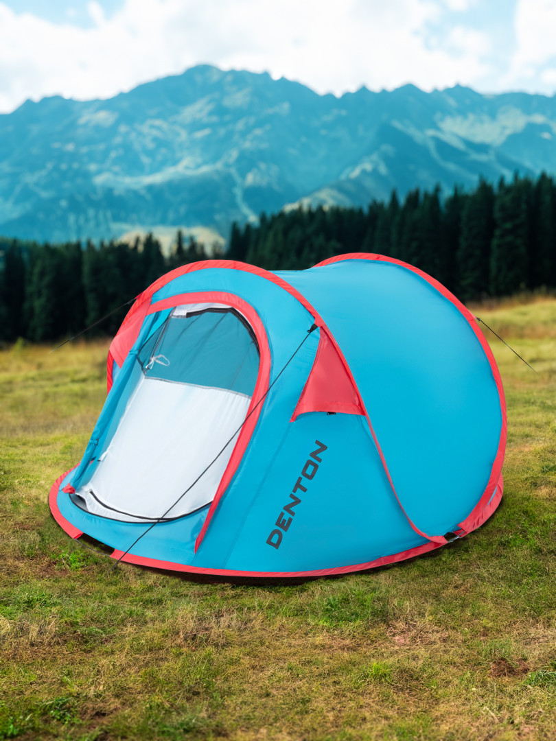 Палатка 2-местная Denton PUDLT-2, Голубой