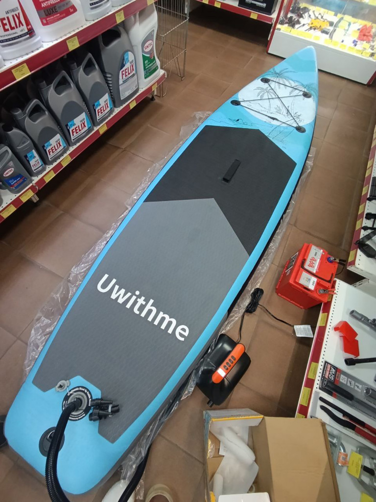 Надувной Terbo sup-board Uwithme 335 см полный комплект