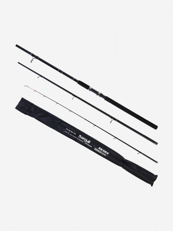 Удилище штекерное стеклопластиковое фидерное 3 колена Akara Samuji Feeder (40-80-120) 3,3 м