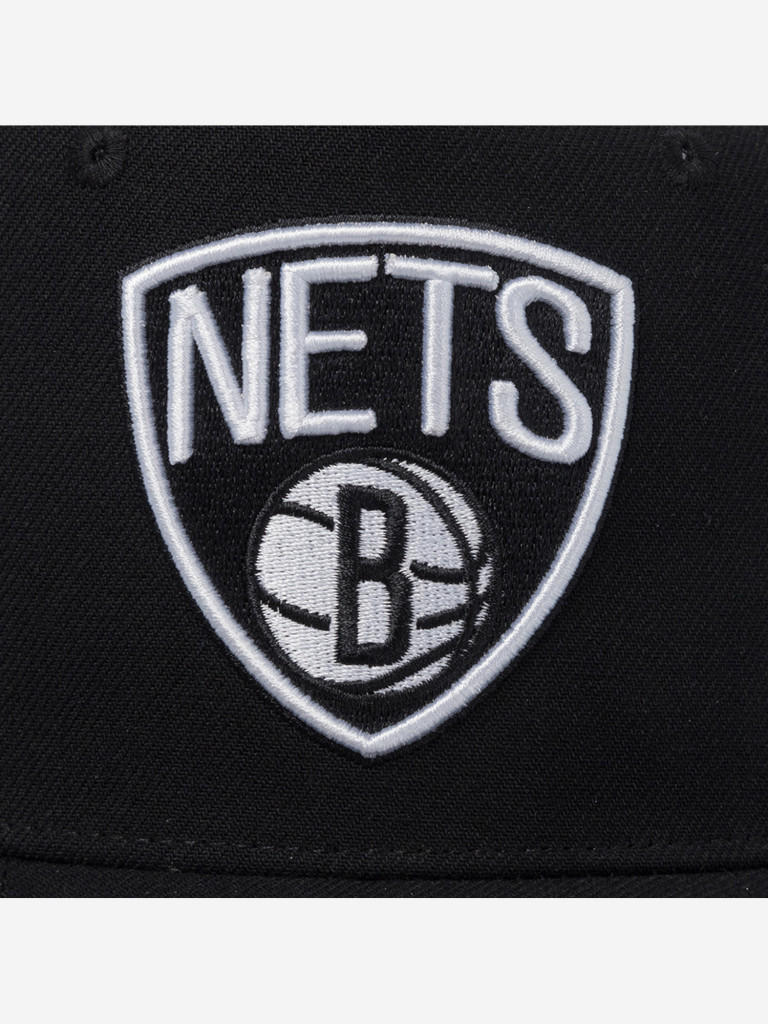 Бейсболка с сеточкой MITCHELL NESS HHSS7632-BNEYYPPPBLCK Brooklyn Nets NBA