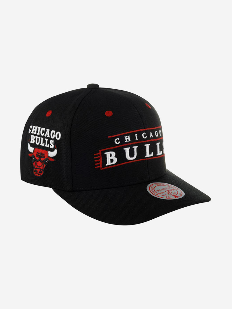 Бейсболка MITCHELL NESS HHSS5351-CBUYYPPPBLCK Chicago Bulls NBA